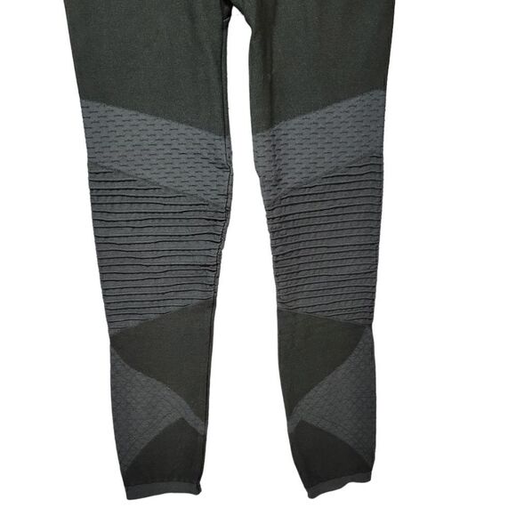 Spanx Seamless Moto Leggings Womens Medium (Sz 6-8) Very Black Shaping Ankle NEW - Picture 6 of 13